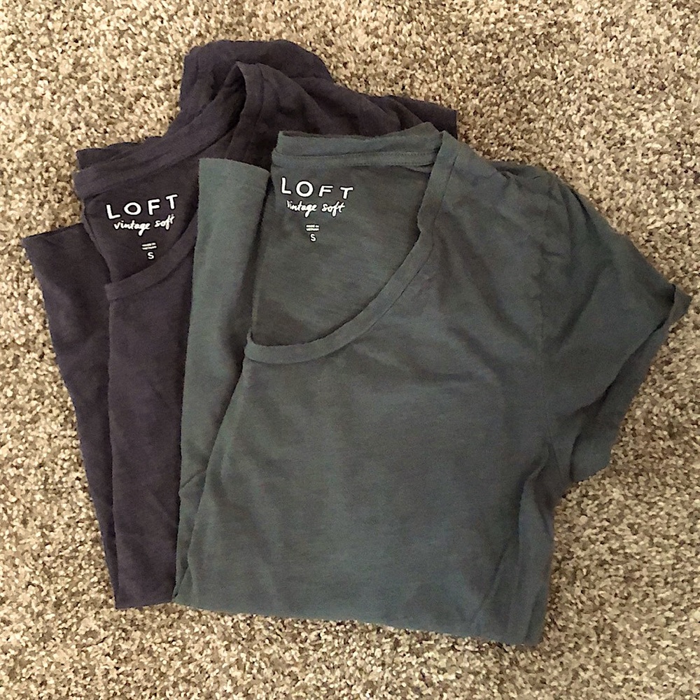 Set of 2 Loft Vintage Soft T’s